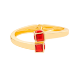 Elegant Dual Stone Bracelet