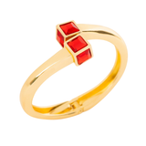 Elegant Dual Stone Bracelet