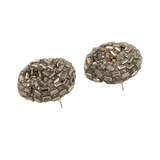 Elegant Dome Stud Earrings