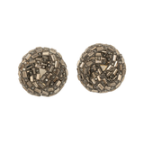 Elegant Dome Stud Earrings