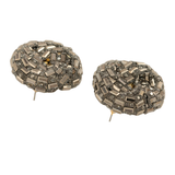 Elegant Dome Stud Earrings