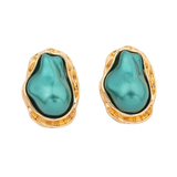 Modern Sculpted Stud Earrings