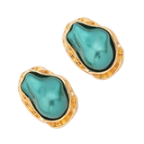 Modern Sculpted Stud Earrings
