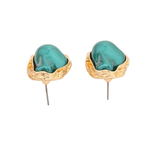 Modern Sculpted Stud Earrings